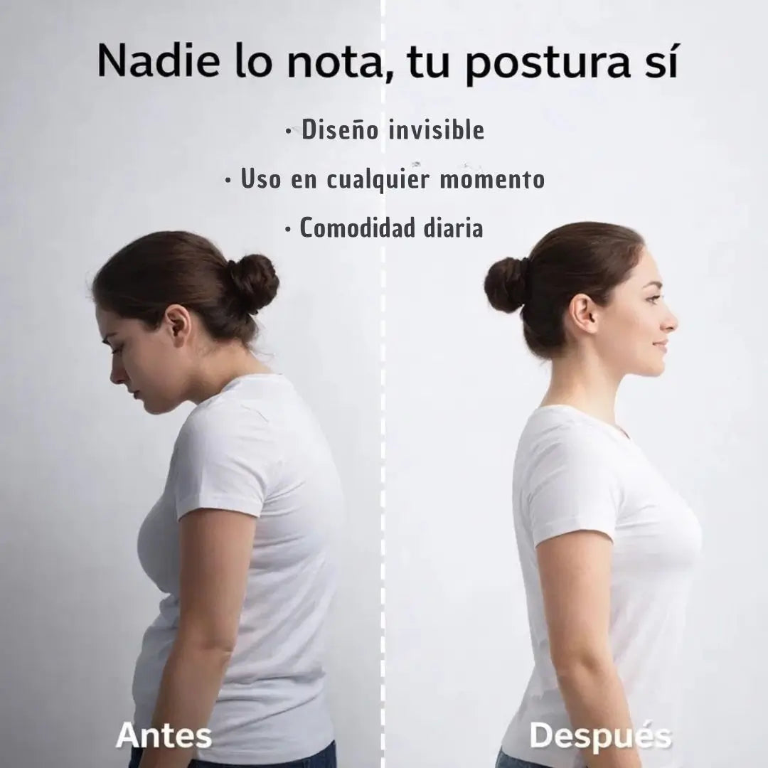 Virela ®️: Corrector de Postura Ajustable e Invisible