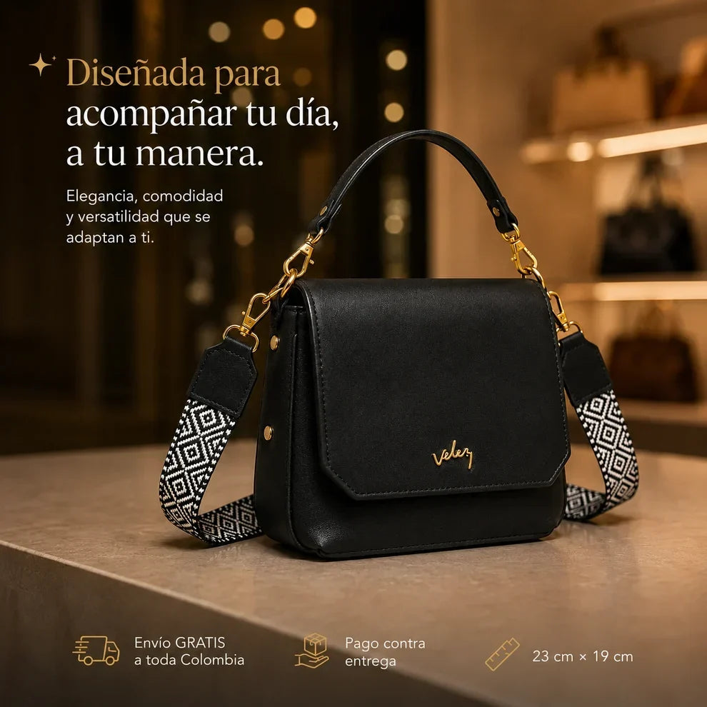 Bolso Carriel VLZ de Cuero Legítimo - Precio Exclusivo De Lanzamiento🎁
