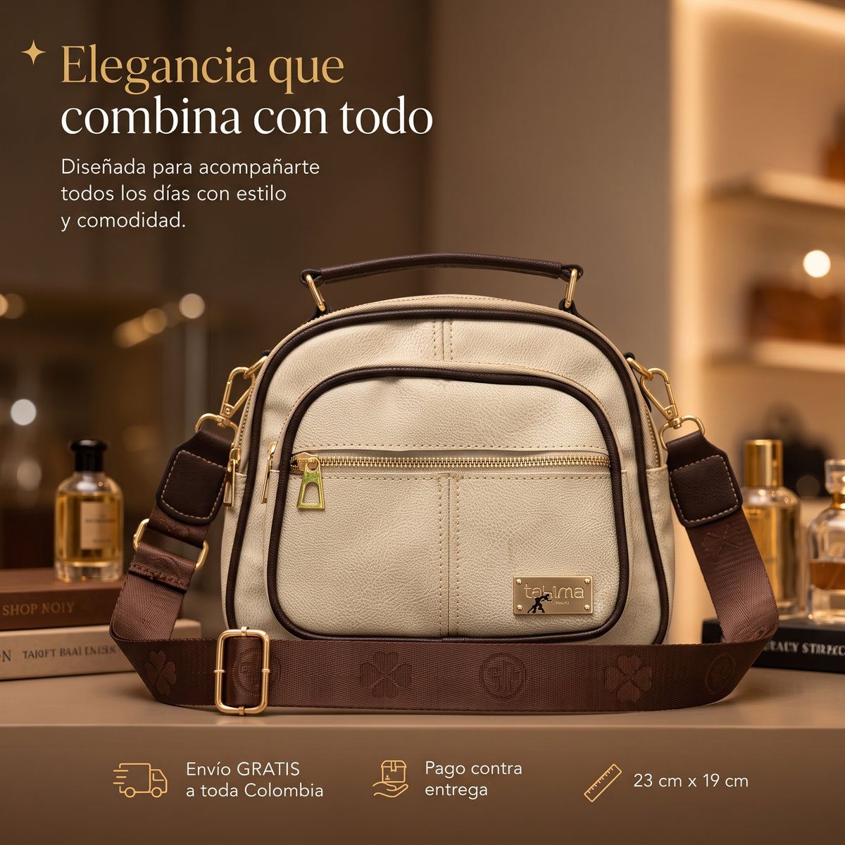 Bolso Tahima Premium de Cuero Legítimo - Precio Exclusivo De Lanzamiento🎁