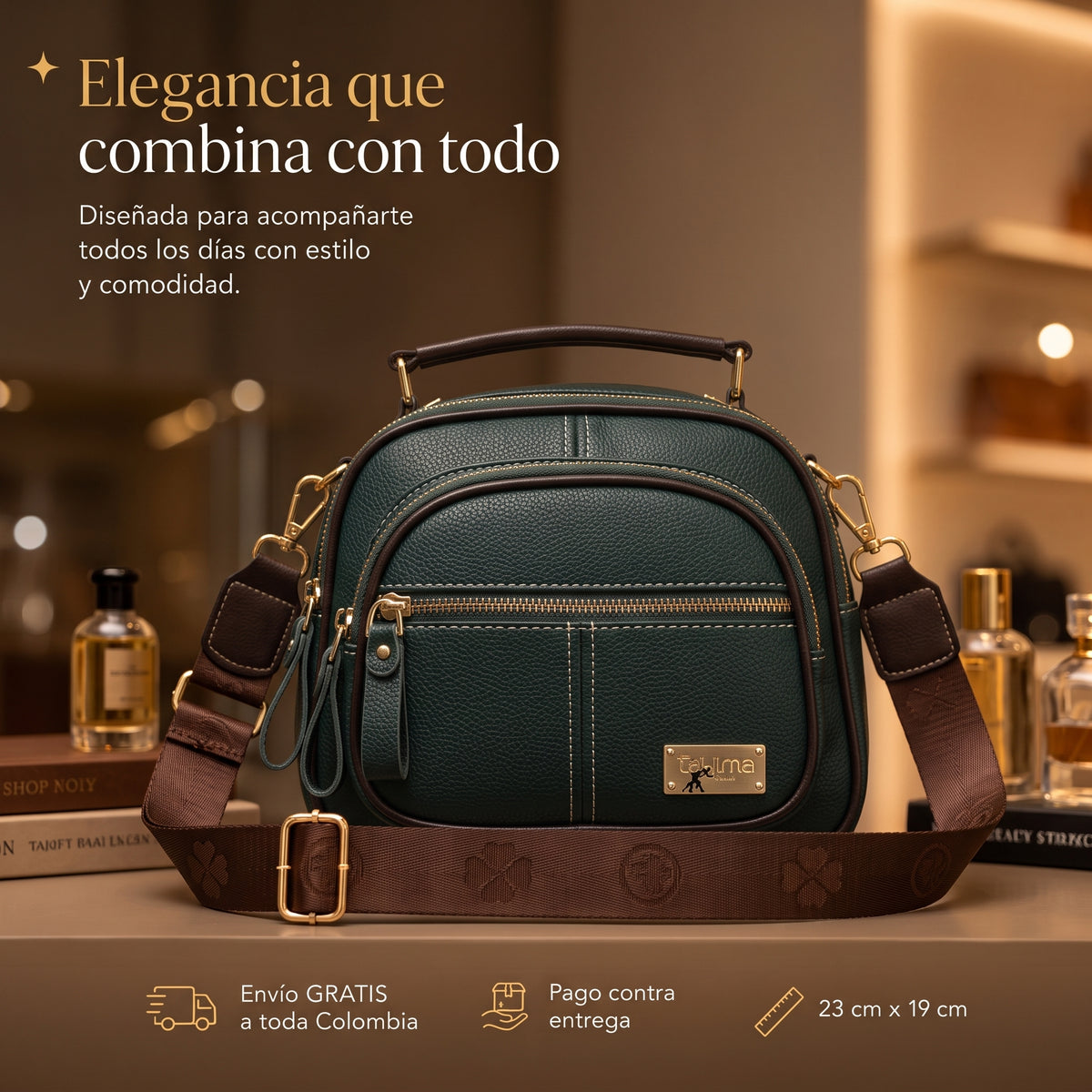 Bolso Tahima Premium de Cuero Legítimo - Precio Exclusivo De Lanzamiento🎁